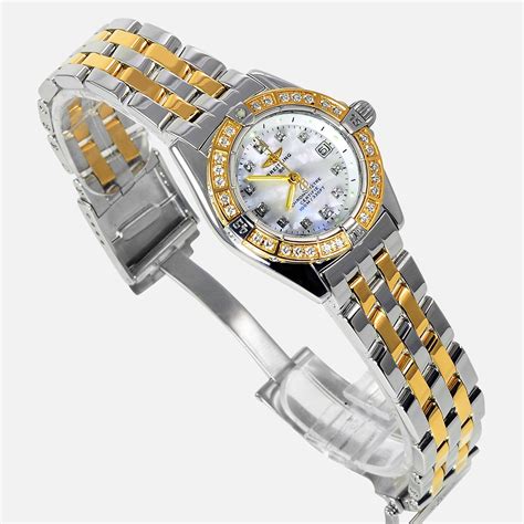 callistino breitling watch nuovi|breitling callistino mop diamond.